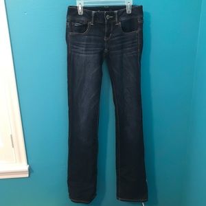 Dark Blue Bootcut Jeans